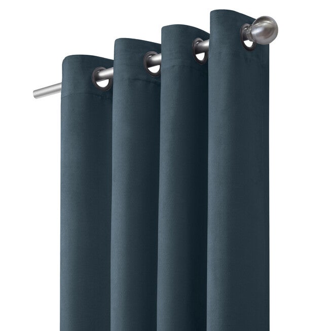 Navar Blackout Grommet Curtain Panel, , alternate image number 10