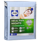 Sealy Healthy Nights Antimicrobial Sheets, Blue, BLUE, hi-res image number null