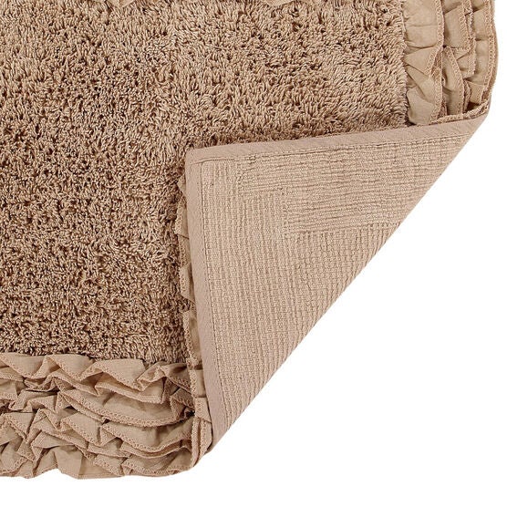 Shaggy Border Bath Rug Mat, 2 Pc Set, (17" X 24" | 17" X 24"), , alternate image number null