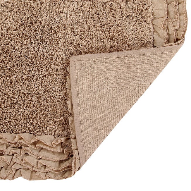 Shaggy Border Bath Rug Mat, 2 Pc Set, (17 inches X 24 inches | 17 inches X 24 inches), , alternate image number 2