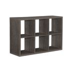 Glencoe 6 Cubby Storage Cabinet, GREY, hi-res image number null