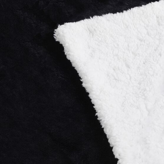 Soft Sherpa Reversible 15lb Weighted Blanket with Washable Cover , , alternate image number null