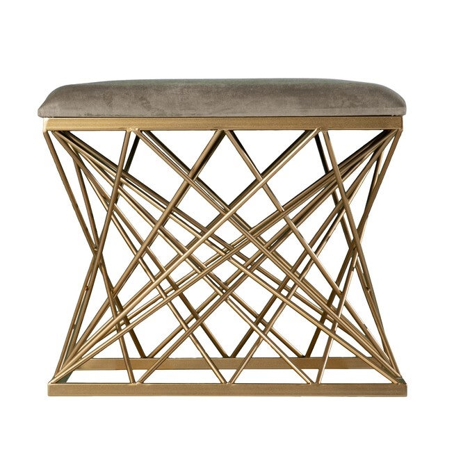 Mikkeli Square Upholstered Stool, , on-hover image number 1