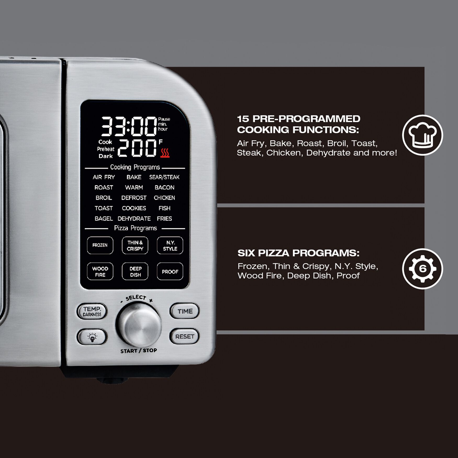 Salton&reg; Pizzadesso Professional Pizza Oven, , alternate image number 6