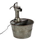 Grey Iron Farmhouse Fountain, GREY, hi-res image number null