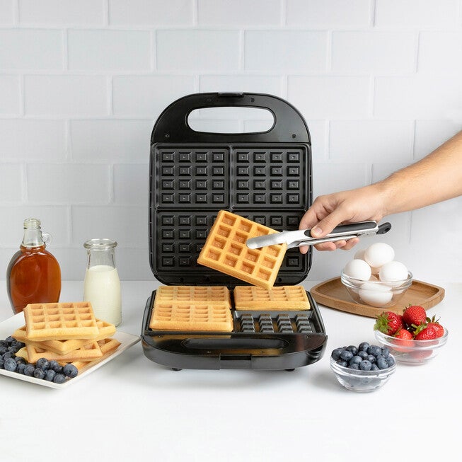 Classic Waffle Maker , BLACK, hi-res image number 0