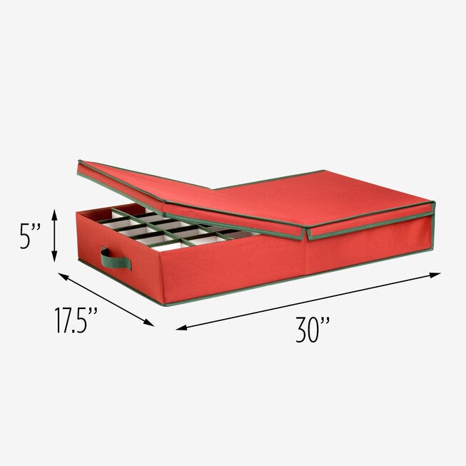 40-Ornament Holiday Storage Box, , alternate image number null
