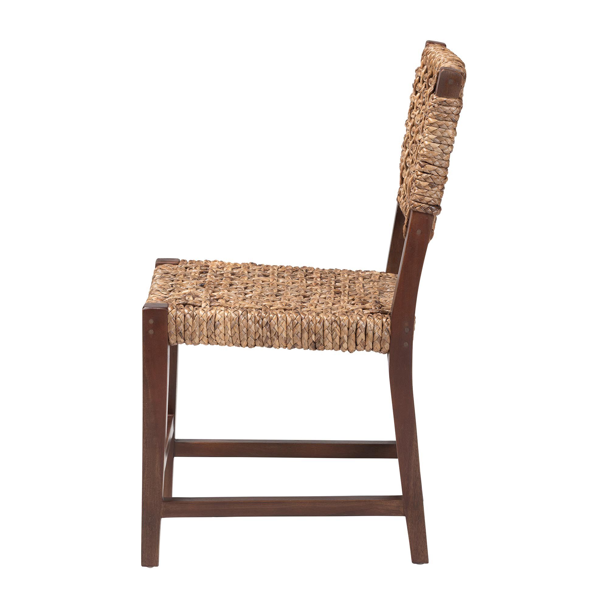 Alise Handwoven Seagrass Dining Chair, NATURAL, alternate image number 3