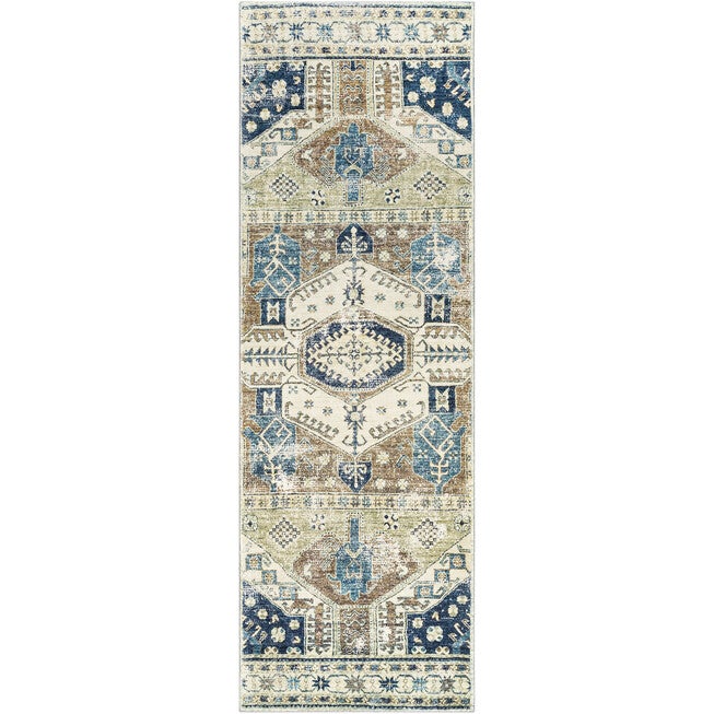 Erin Rug 2 feet 6 inches x 7 feet 6 inches, MOSS, hi-res image number null