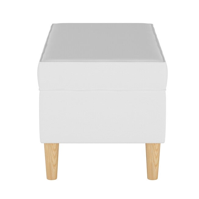Twill Storage Bench, , alternate image number 2