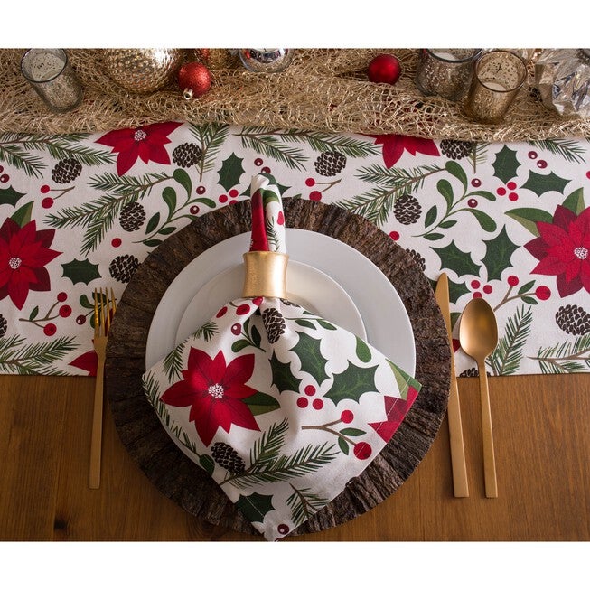 Woodland Christmas Table Runner, , alternate image number null