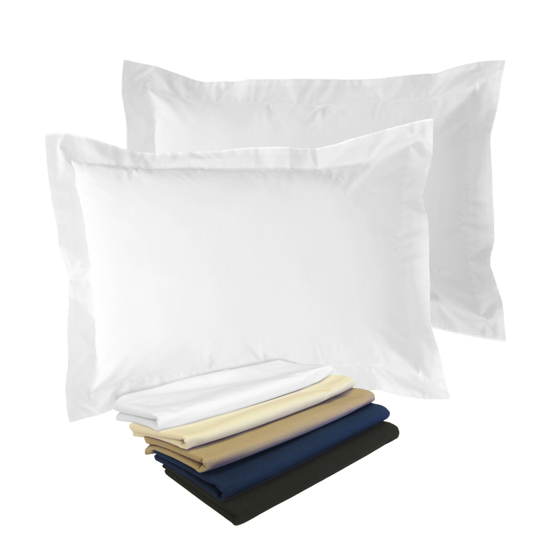 2-Pack Tailored  65/35 Poly/Cotton Sham, , on-hover image number 1