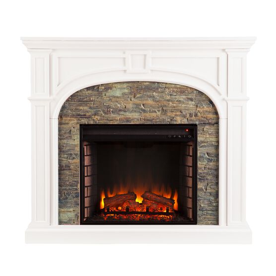 Tanaya Stacked Stone Effect Electric Fireplace, , alternate image number null