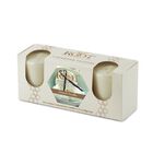 French Vanilla Scented Votive Candle, Set 3, IVORY, hi-res image number null