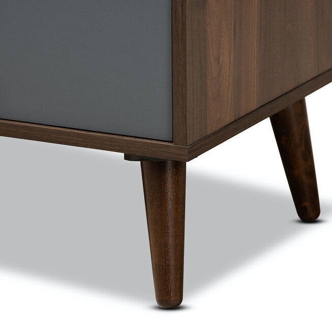 Garrick Two-Tone Wood 1-Drawer Tv Stand Furniture, , alternate image number null