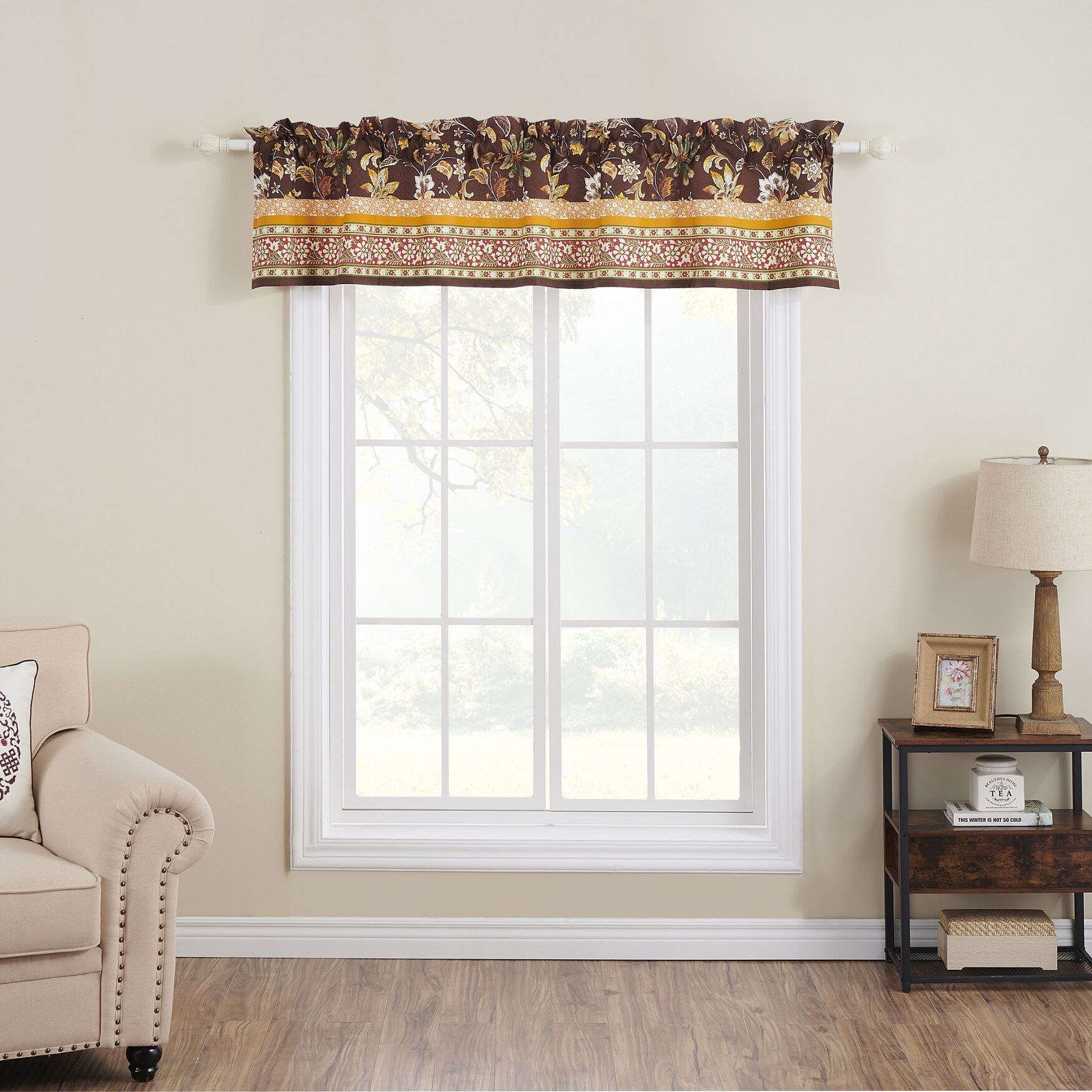 Audrey Window Treatment Valance Curtains, , alternate image number 4