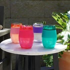 Wine Freeze Translucent Cooling Cups (Set Of 4) By, , alternate image number null
