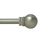 66"-120" Rod set with Ball Finial, PEWTER, hi-res image number null