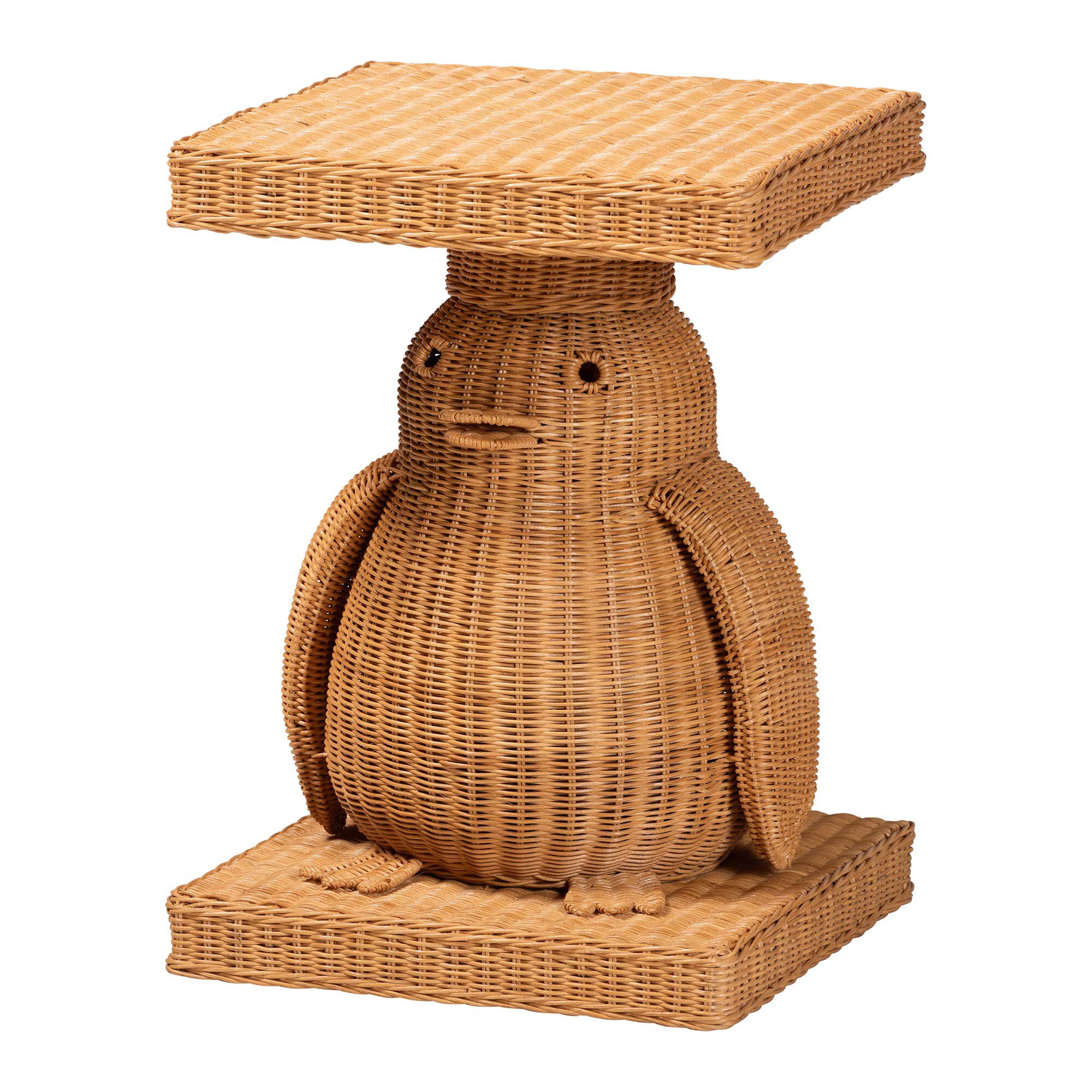 Pembroke Penguin End Table, HONEY, alternate image number 1
