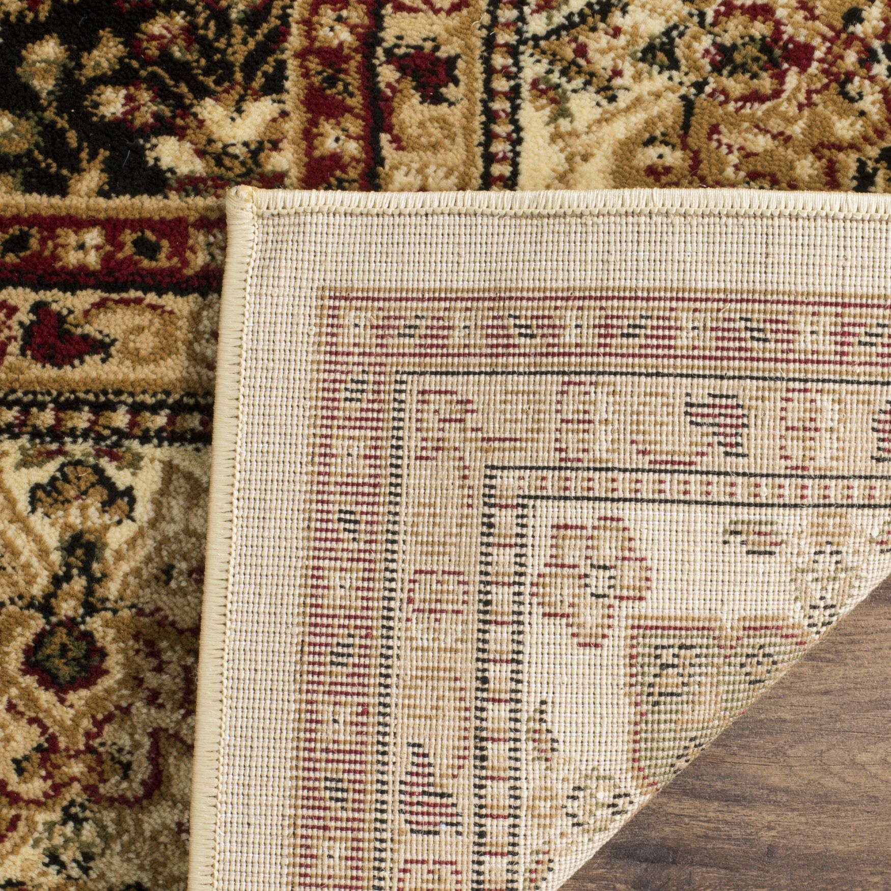 Lyndhurst 221 Multi / Ivory 5'-3 inches X 7'-6 inches Medium Rectangle Rug, , alternate image number 3