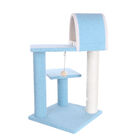 Real Wood 29" Cat Tree With Scratcher And Tunnel, , alternate image number null