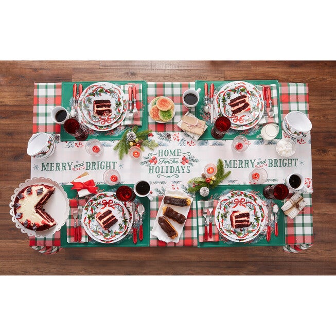 16-Pc. Christmas Dinnerware Set, , alternate image number null