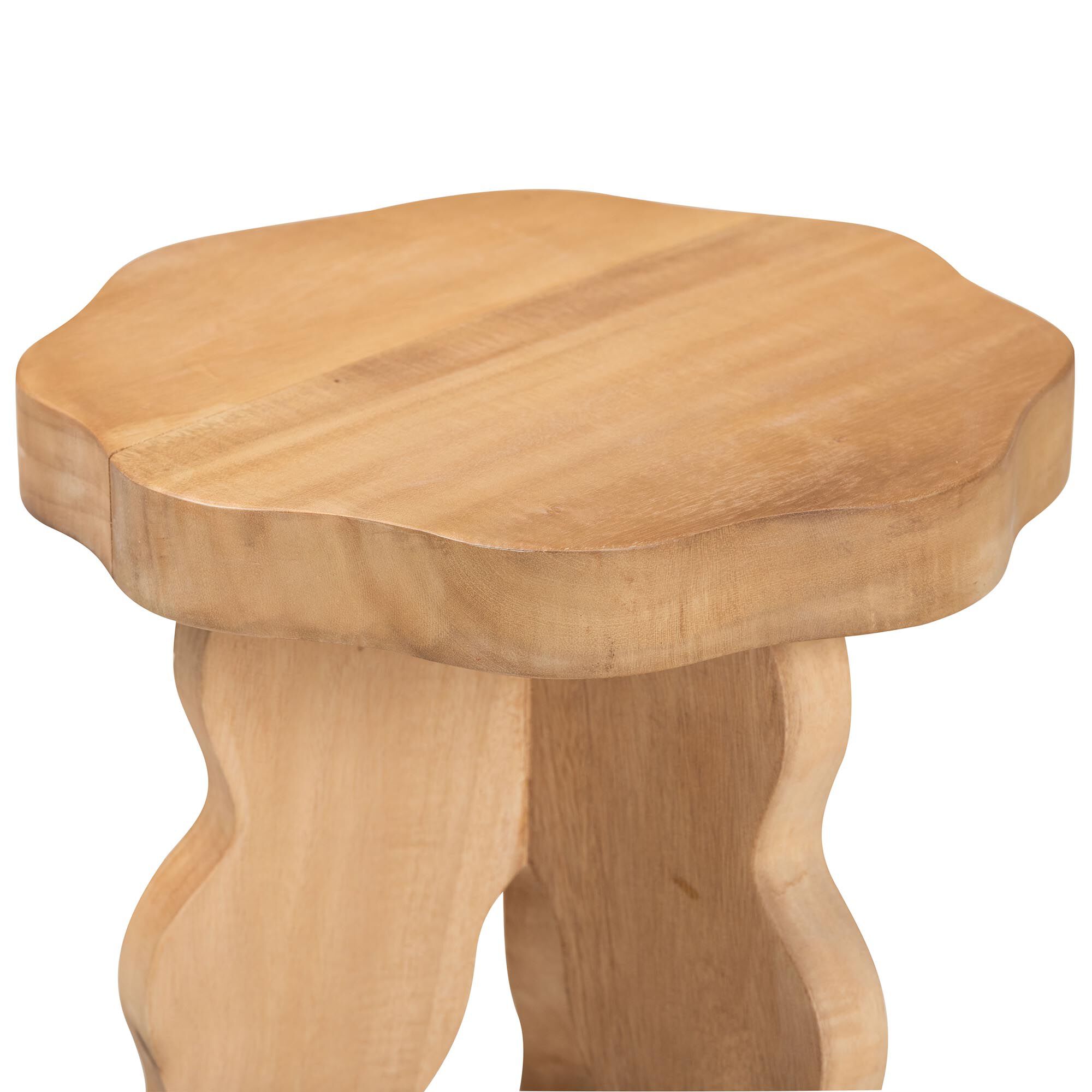Sino Acacia Wood Multipurpose Accent Stool, BROWN, alternate image number 3