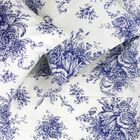 Toile Cotton Sheet Set, Navy, NAVY, hi-res image number null