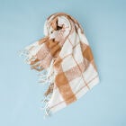 Plaid Mohair Throw, GINGER, hi-res image number null