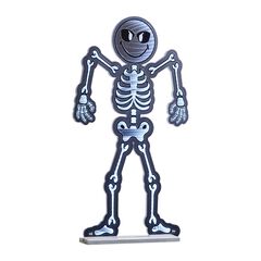 SmileyWorld  Halloween Skeleton Ekkolight 36"H