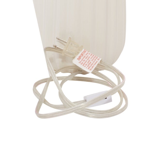 White Stone Traditional Table Lamp, , alternate image number null