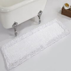 Shaggy Border Bath Rug Mat, 20" X 60"