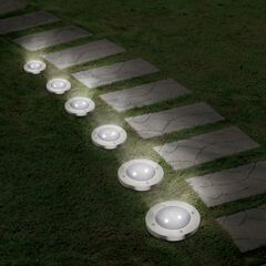 LED Solar Pathway Lights, Set of 6