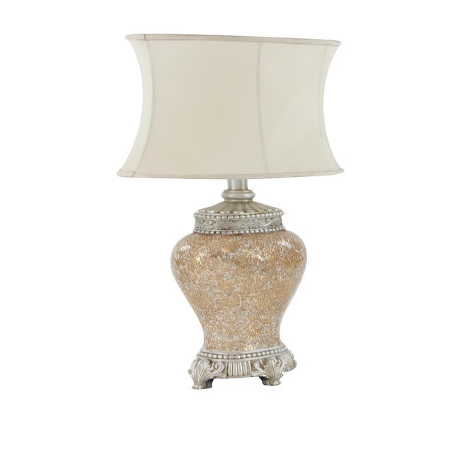 Bronze Glass Tuscan Table Lamp, , alternate image number null