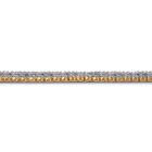 Yellow Gold Plated Round Genuine Diamond Tennis Bracelet (7/8 cttw) (IJ Color, I2-I3 Clarity), , alternate image number null