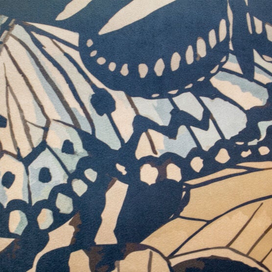 Edie@Home Velvet Bold Butterfly Decorative Pillow Dec Pillow, , alternate image number null