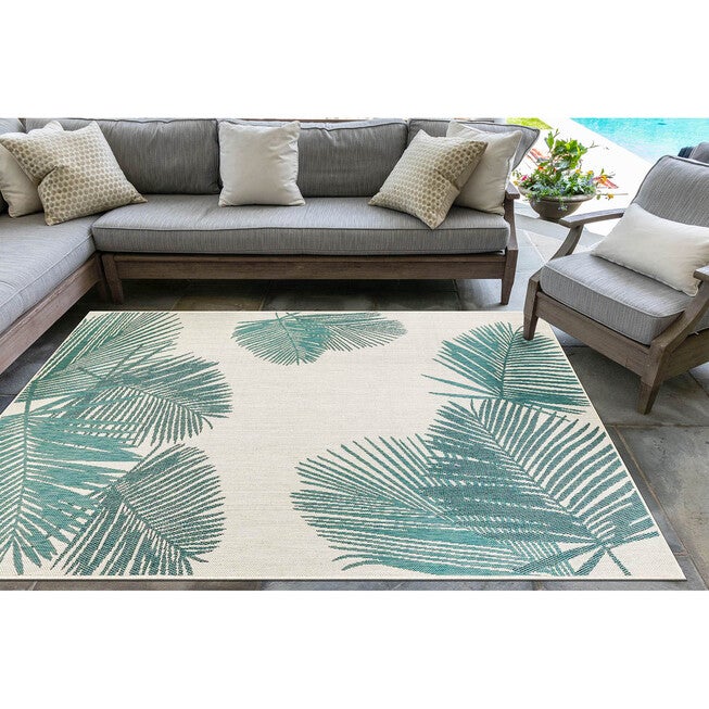 Liora Manne Carmel Palm Indoor/Outdoor Rug, , alternate image number 5