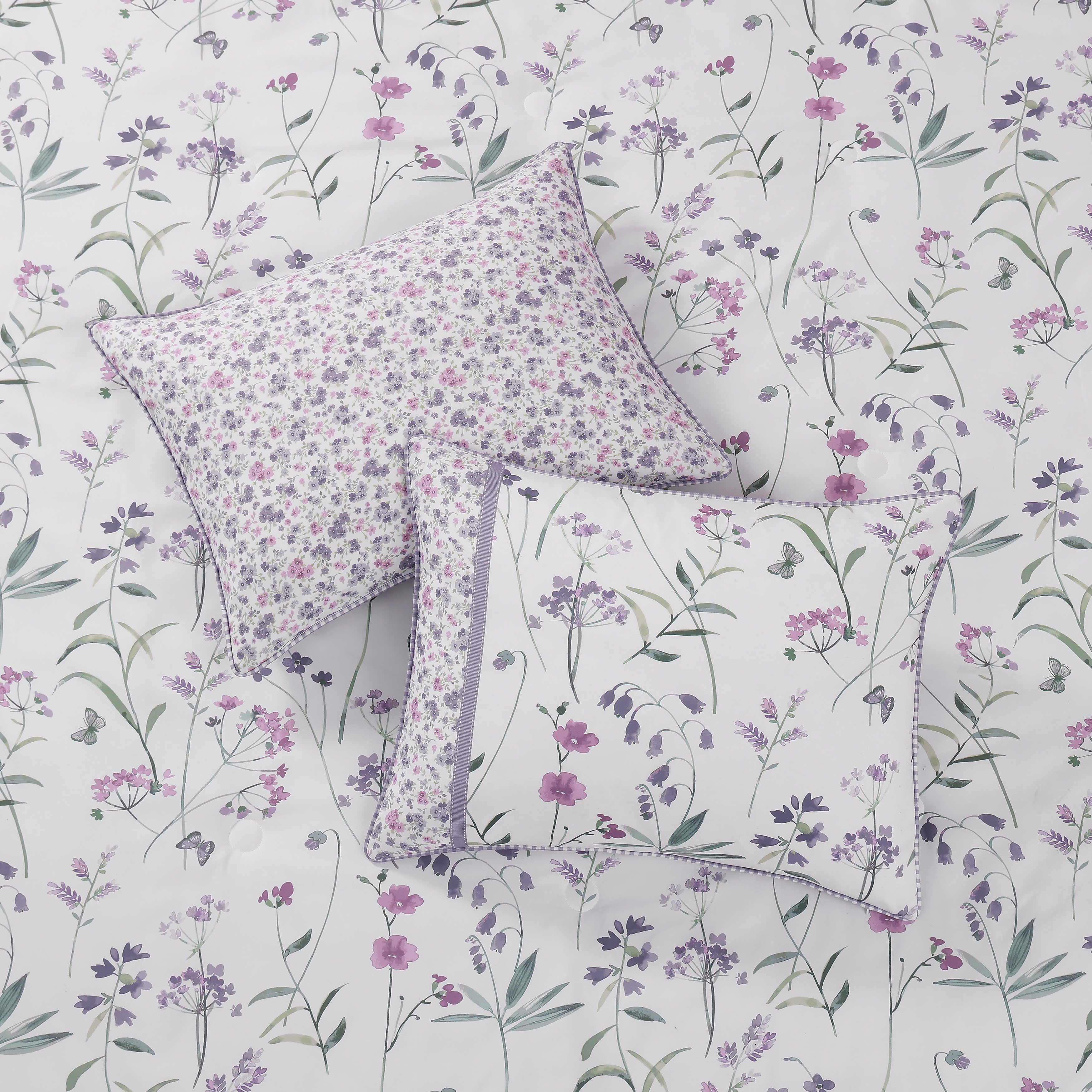 Nola 4 Piece Comforter Set, LILAC, alternate image number 2