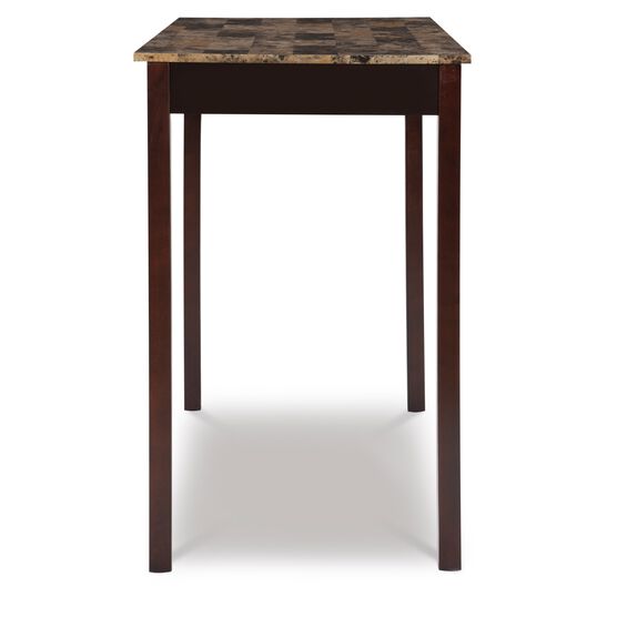 Lancer 5-Pc. Tavern Set Espresso Faux Marble, , alternate image number null