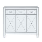 Mirage 3-Door Mirrored Cabinet, , alternate image number null