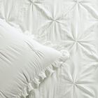 Ravello Pintuck Ruffle Skirt Bedspread 3 Pc Set, , alternate image number null