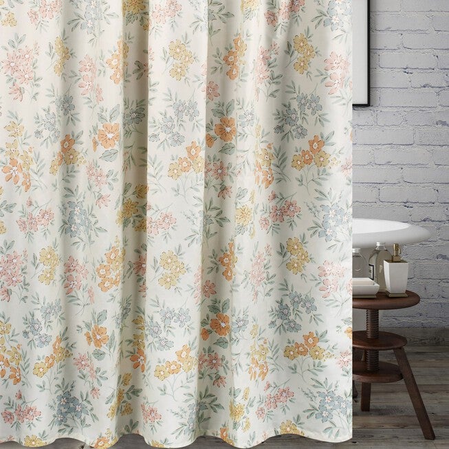 Greenland Home Fashions™ Chloe Bath and Shower Curtain, PASTEL, alternate image number 2