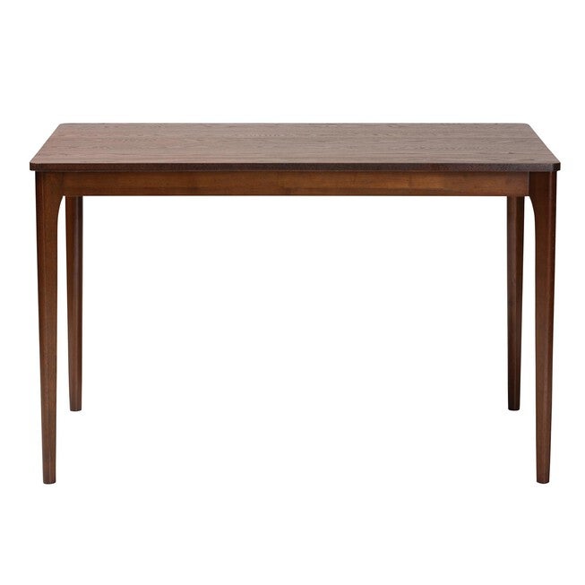 Sherwin Mid-Century Modern Black Finished Wood Dining Table, , on-hover image number 1