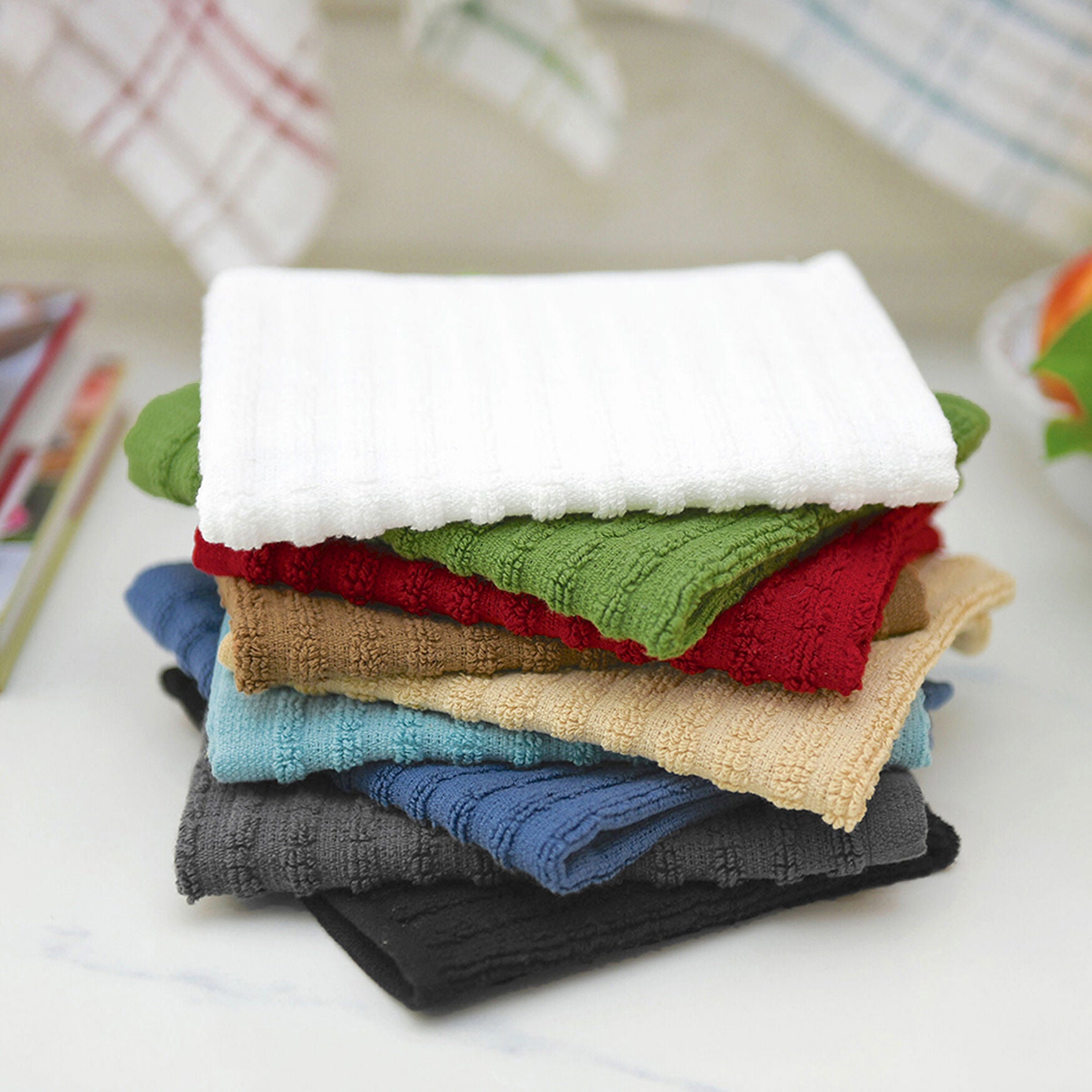 Royale 3Pk Solid Dish Cloth, , alternate image number 5