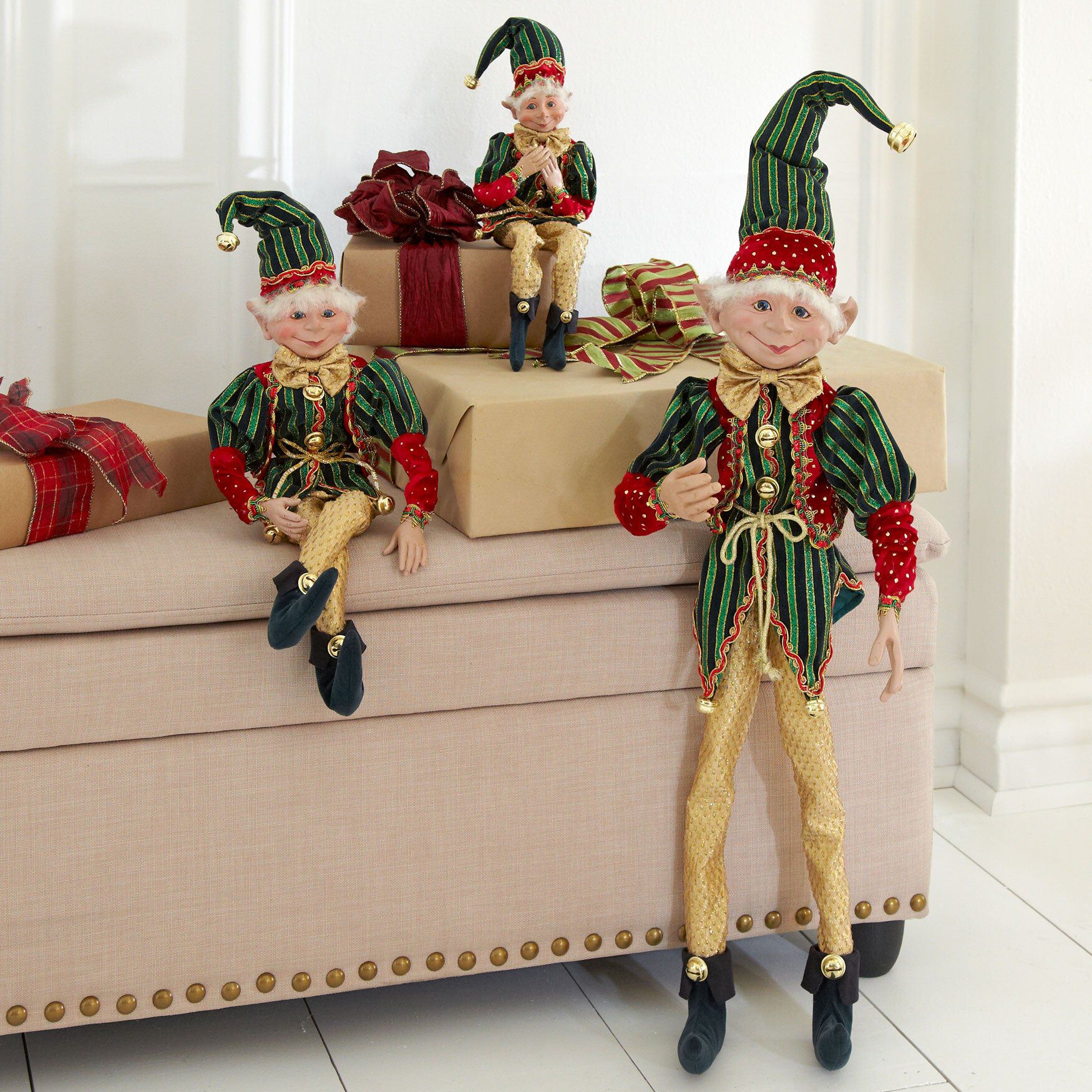 Posable Christmas Elf Collection, , hi-res image number 0