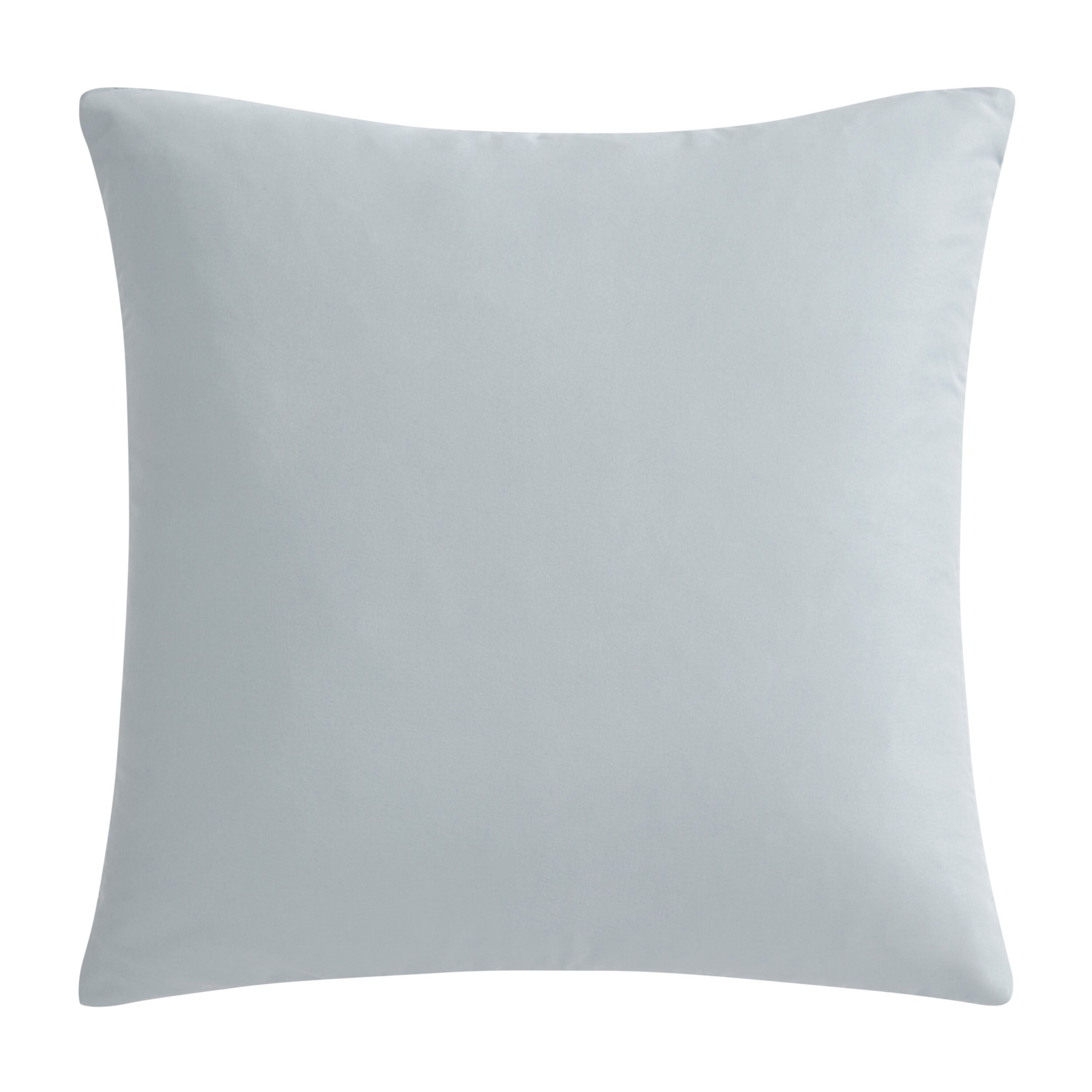 OSLO AQUA 20 inches SQUARE DECORATIVE THROW PILLOW, AQUA, on-hover image number 1