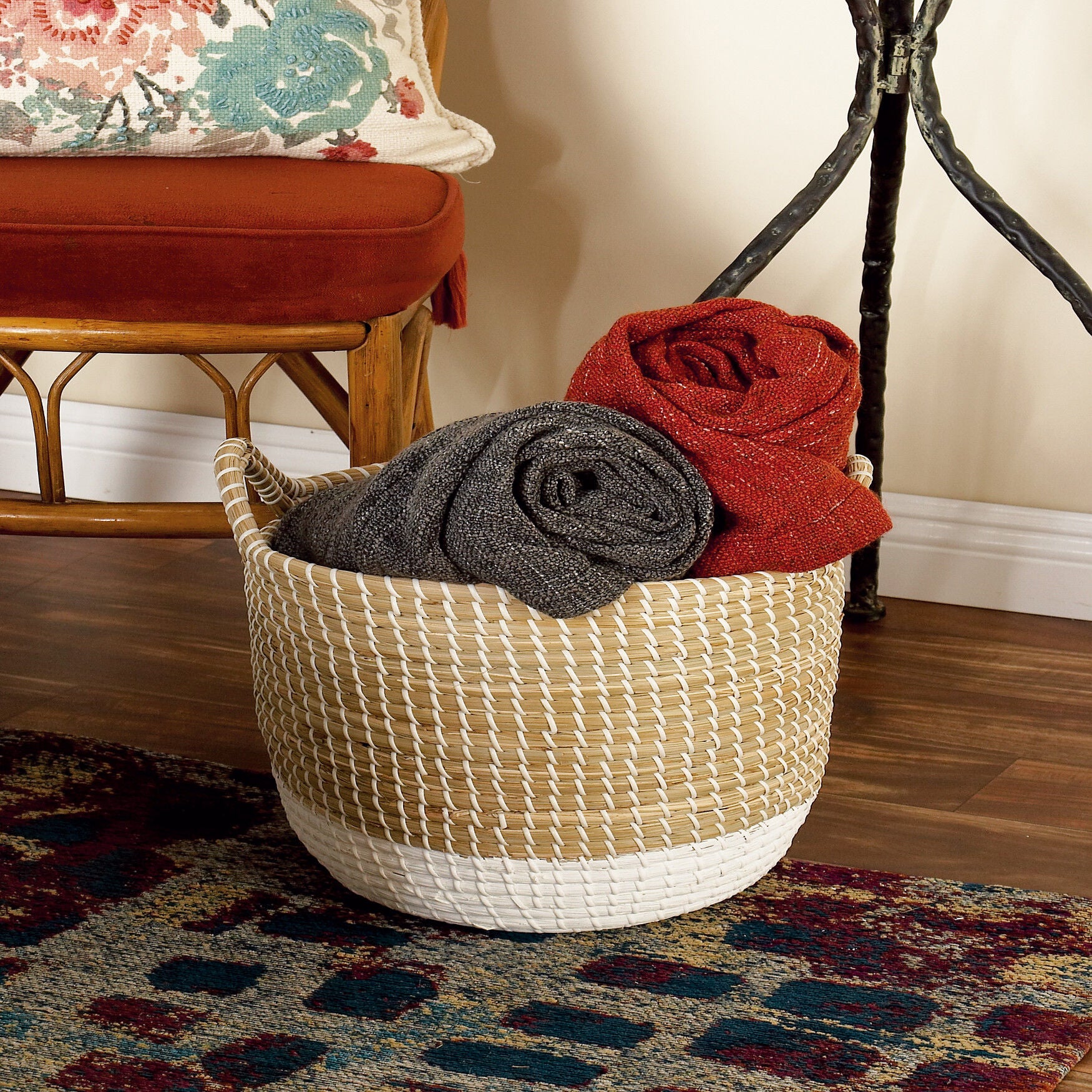Cosmoliving By Cosmopolitan Set Of 3 Basket Storage Basket, , alternate image number 11