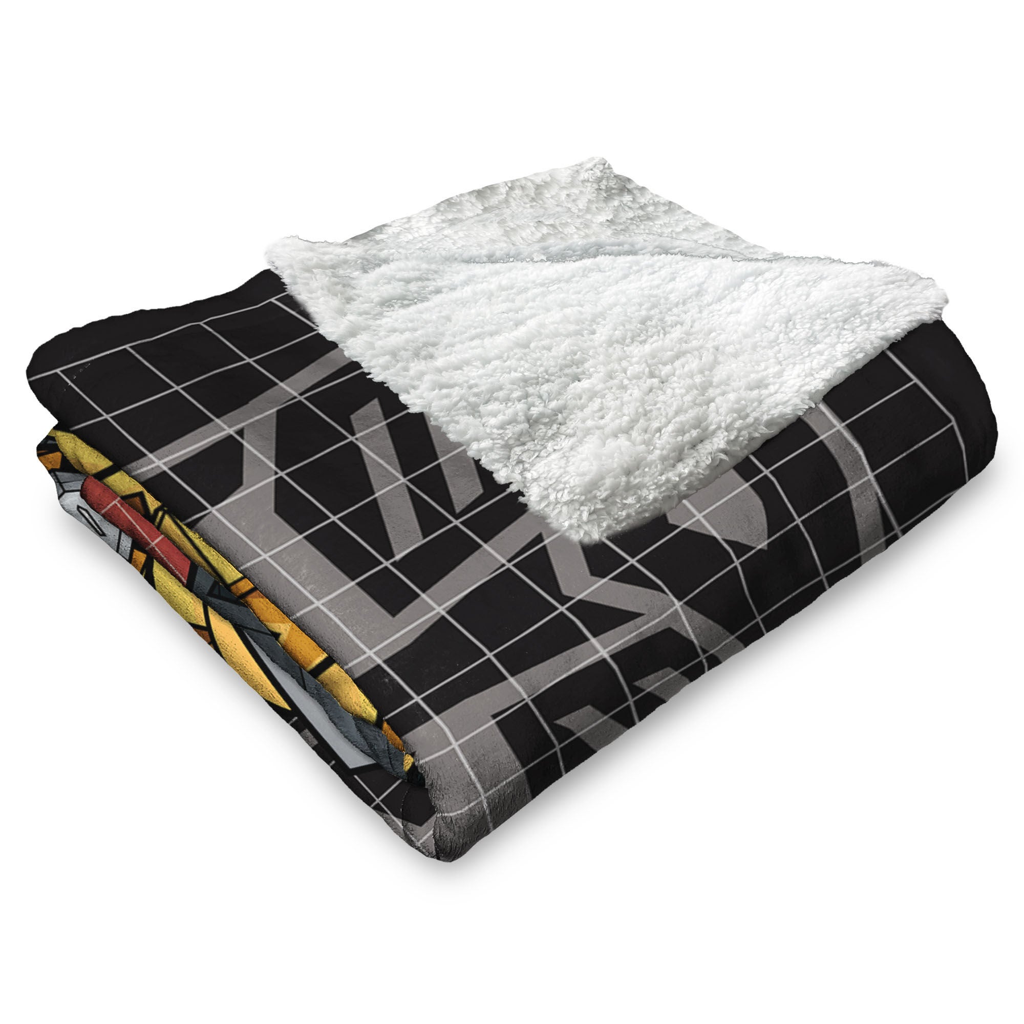 Hasbro Transformers G1 Optimus Prime And Megatron Silk Touch Sherpa Throw Blanket 50X60 Inches, TRANSFORMERS, alternate image number 3