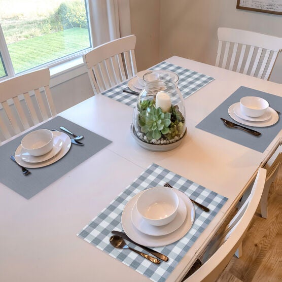 Buffalo Check Reversible Placemat - Set of Four, , alternate image number null