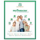 myProtector™ 2-in-1 washable natural wool mattress protector, , alternate image number null